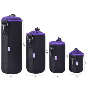 Camera Lens Protection Bag (4 pieces)